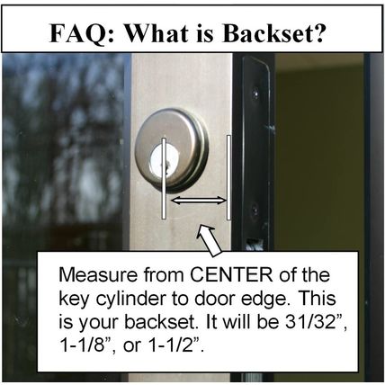 Pacific Doorware Storefront Door Mortise Lock Hook Deadbolt & Cylinder Combo, Ad