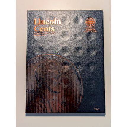 Whitman Lincoln coin folder collection 1941-1974s #2 volume 9030 no reserve