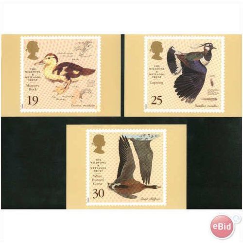 GB PHQ 1996 - 50th Anniv Wildfowl & Wetlands Trust