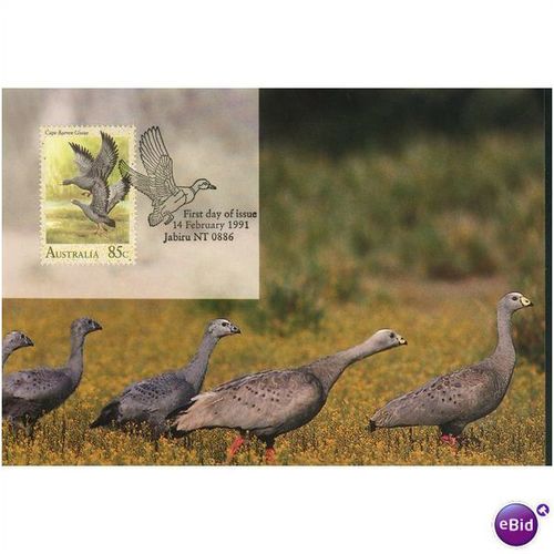 Australia FDI Postcard set 1991 - Water Birds