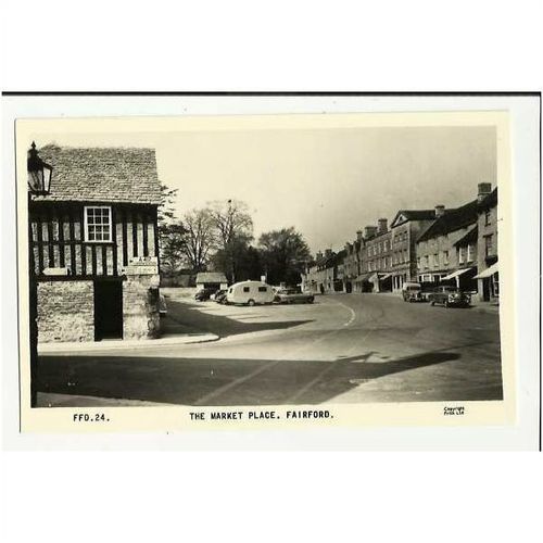 Gloucestershire FAIRFORD Market Place Postcard by Frith (FFD.24)