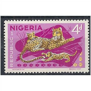 Nigeria 1966 SG177 4d Multicoloured Mounted Mint . ..
