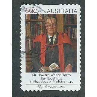 AUS 2012 60c (S/A) 'NOBEL PRIZE WINNERS - WALTER FLOREY' FINE USED (EBID36-899)