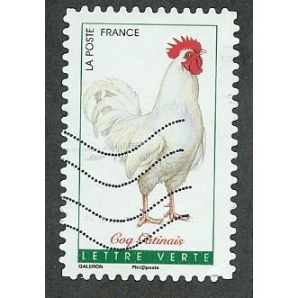 FRA 2016 (NVI) 'COCKERELS - COQ GUTINAIS' FINE USED (EBID48-597)