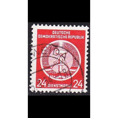 GERMANY DDR [Dienst A] MiNr 0009 I ( OO/used )