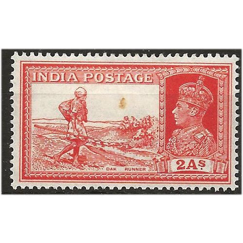 India 1937 SG251 2a Vermilion Mounted Mint ... ..