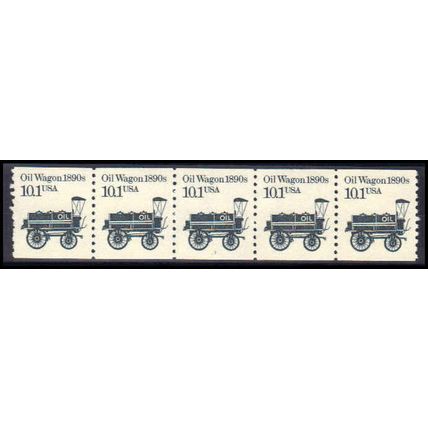 2130 10.1c Oil Wagon Very Fine MNH Dry Gum PNC 1/3 Z5162