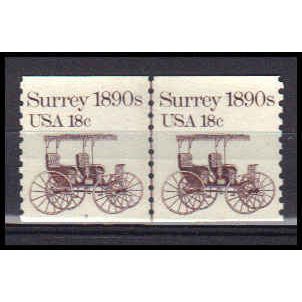1907 18c Surrey Fine MNH Dry Gum CNP Left 7 CA0641