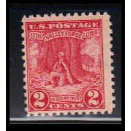 645 2c Valley Forge Barely Clears MNH O1423