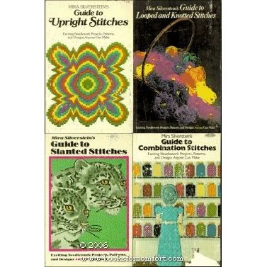 Mira Silversteins Guides to Needlework Stitches, 4 Books