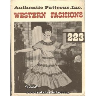 Western Fashion Skirt & Blouse Pattern No 223