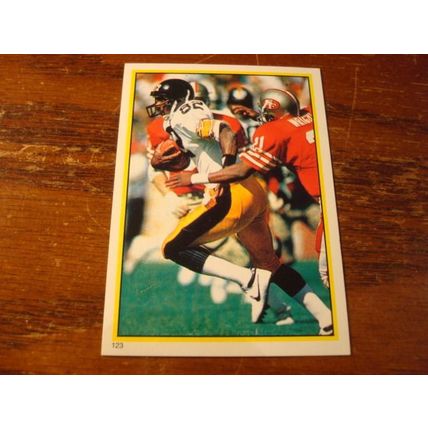 1985 Topps Stickers, 5-Cards, TAYLOR/RIGGINS, ++ w/HOF