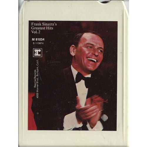 8-Track Tape #M-81034 - "Frank Sinatra's Greatest Hits" Vol. 2