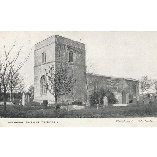 Skegness, St Clement's Church Lincolnshire Postcard(LIN77405)