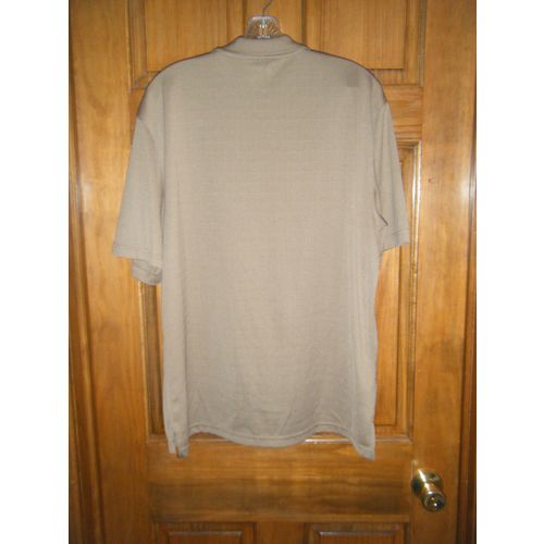 IZOD XFG (X-Treme Function Golf) Cool FX Tan Golf Shirt - Size L