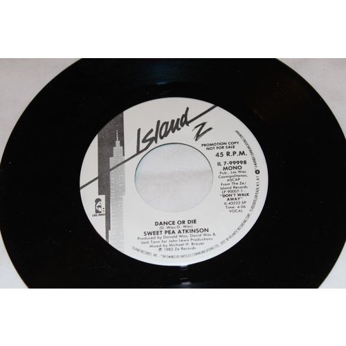 Sweet Pea Atkinson 45 Promo with Original Record Company Sleeve-DANCE OR DIE ST