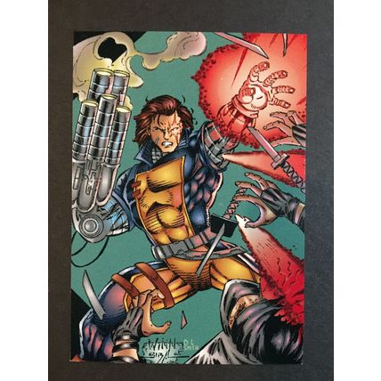 Extreme Studios, Cards Illustrated promo #1 (Cybrid), 1994