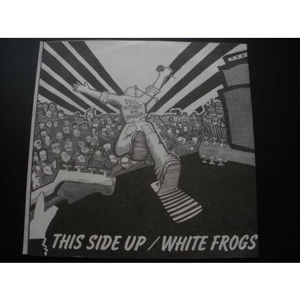 This Side Up/ White Frogs- Still Without Anger 7" EP, Italy, New, Hardcore.