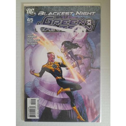 GREEN LANTERN #45 - 1st PRINT - DC COMICS BLACKEST NIGHT