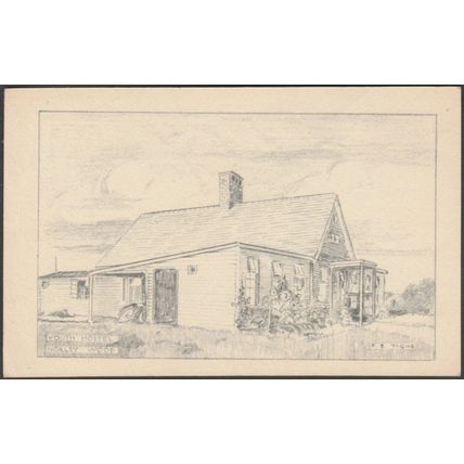 FE Tighe - Youth Hostel, Norley Wood, Hampshire, c.1920 - Hine & Son Postcard