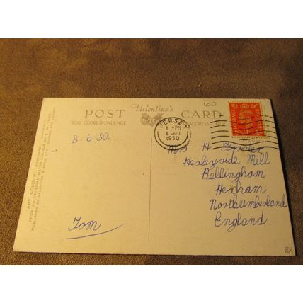Valentines Postcard - Devil's Hole, Jersey - Artist EW Trick / A1752