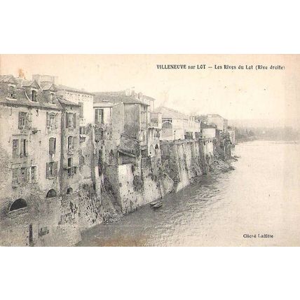 47 - VILLENEUVE SUR LOT - rive droite