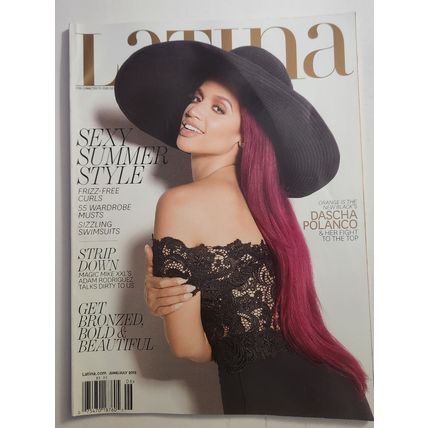 Latina Magazine June / July 2015 - Dascha Polanco Cover