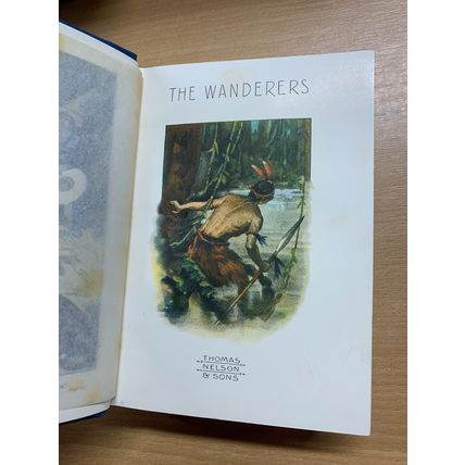c1907 W H G KINGSTON "THE WANDERERS" FICTION ANTIQUE HARDBACK BOOK (P5)
