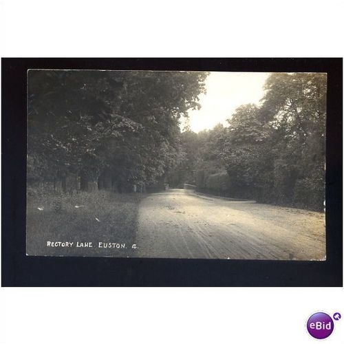 Staffordshire EUSTON Rectory Lane Postcard by Castle Hill (4)