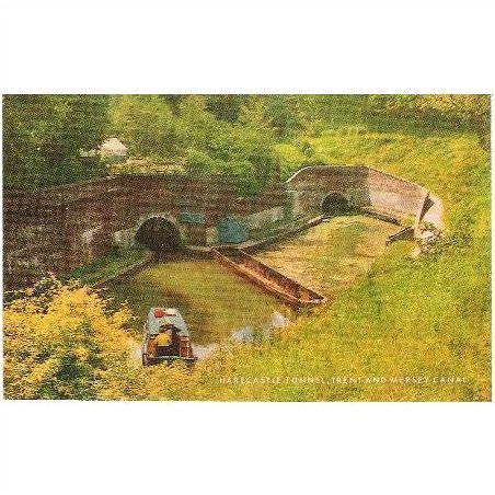 Kidsgrove, Staffordshire - Harecastle Tunnel, Trent & Mersey Canal - Salmon 70s