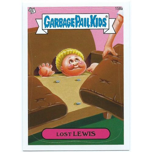 2013 Garbage Pail Kids Series 3 - #158a - Lost Lewis