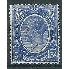 South Africa 1922 SG9 3d Ultramarine Mounted Mint .. ..