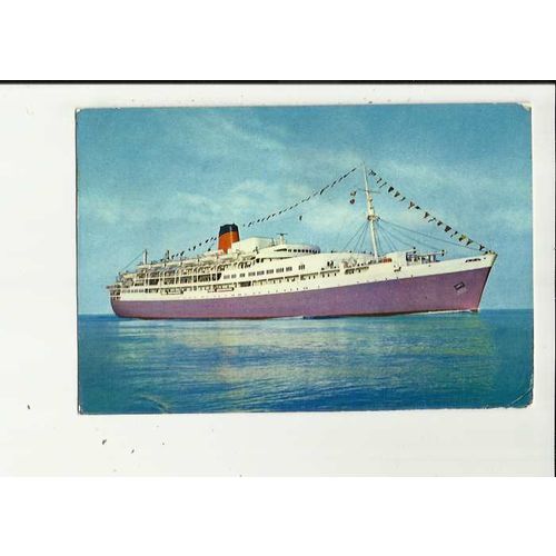 Union-Castle Line SS REINA DEL MAR Postcard by Dixon
