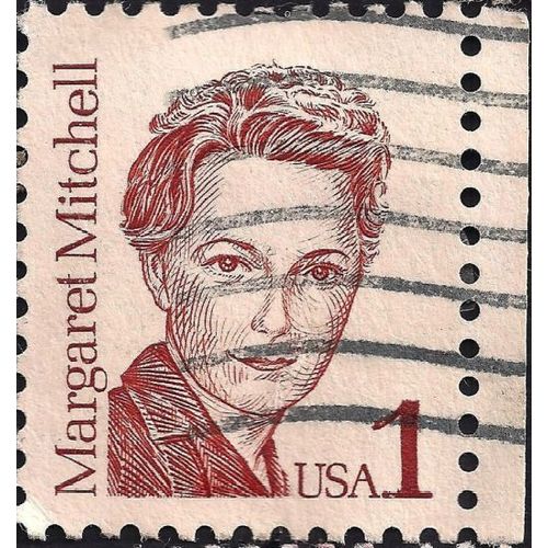 USA, PEOPLE, Margaret Mitchell, red 1986, 1c, #3