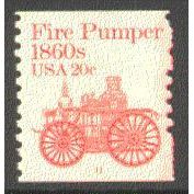 1908 20c Fire Pumper Fine MNH Dry Gum CNS 11 G0171