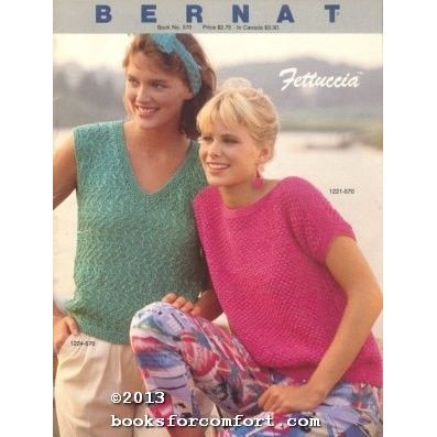 Bernat Handicrafter Fettuccia Book No 570