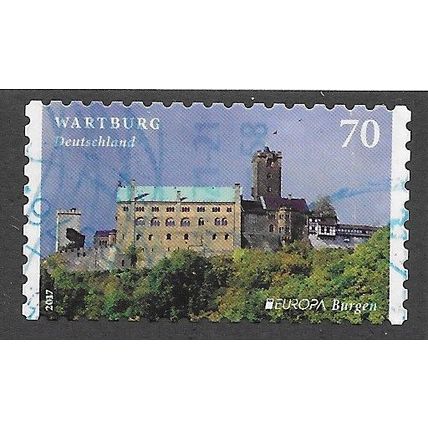 GER 2017 €0.70 (S/A) 'EUROPA -WARTBURG CASTLE' FINE USED (EBID78-475)