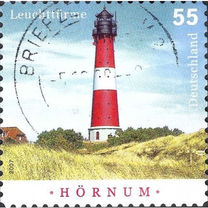 GERMANY, Lighthouses, Hörnum, Sylt, blue 2007, 0.55