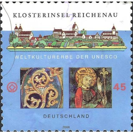 GERMANY, Monastic Island of Reichenau, blue 2008, 0.45