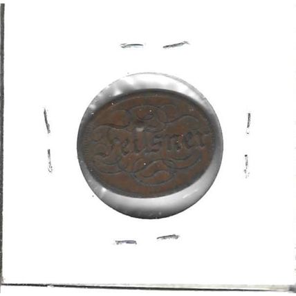 Fellsner 5 cent oval token AU