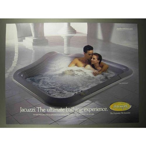 1992 Jacuzzi Fontana Ad - Ultimate Bathing Experience