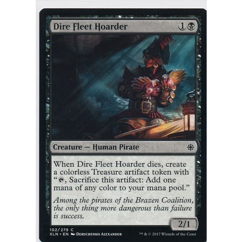 Magic the Gathering MTG Ixalan 102/279 Dire Fleet Hoarder