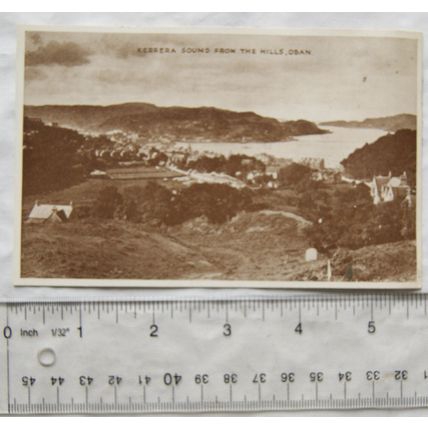 vintage postcard Kerrera Sound From The Hills, Oban