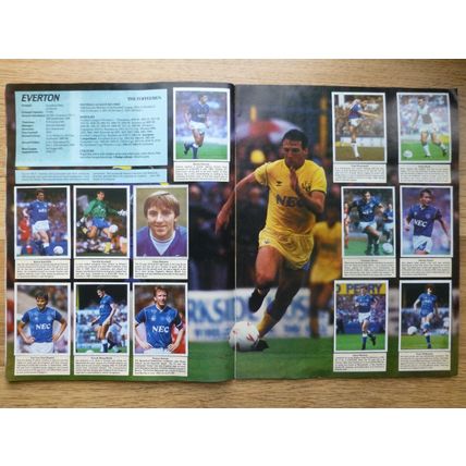 Daily Mirror Stick With Soccer 1986-87 - Complete Sticker Album