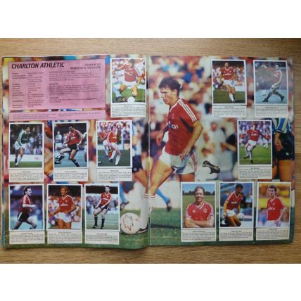 Daily Mirror Stick With Soccer 1986-87 - Complete Sticker Album