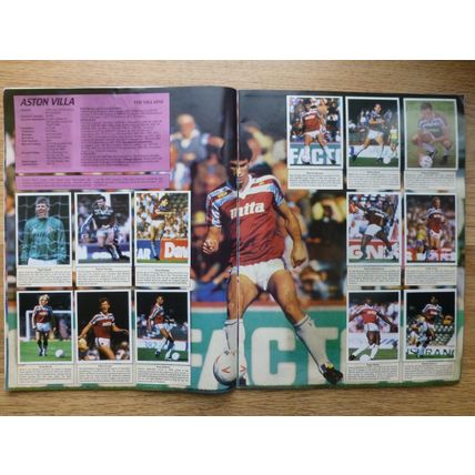 Daily Mirror Stick With Soccer 1986-87 - Complete Sticker Album