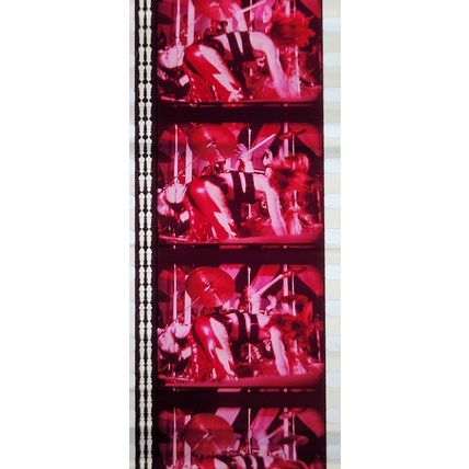 ALICE COOPER. Pk MTP - D087i . 1 STRIP OF 5 - 35MM FILM CELLS.