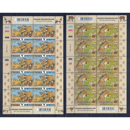 South Africa 1252-1255 MNH Wildlife Wild Cats Birds ZAYIX 101623SM120