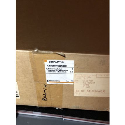 NEW NSJ600A merlin gerin SCHNEIDER AUTOMATIC 600V 600A,NJHN36000S60ABSO,DJ