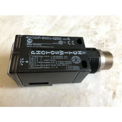Allen Bradley 42GDP-9004-QD8 PHOTOSWITCH 42GDP-9004-QD8 Ser A SENSOR,Bh